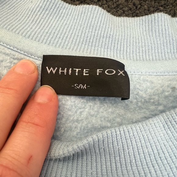 White Fox Blue Beverly Hills Sweatshirt and Shorts Set - Picture 4 of 7